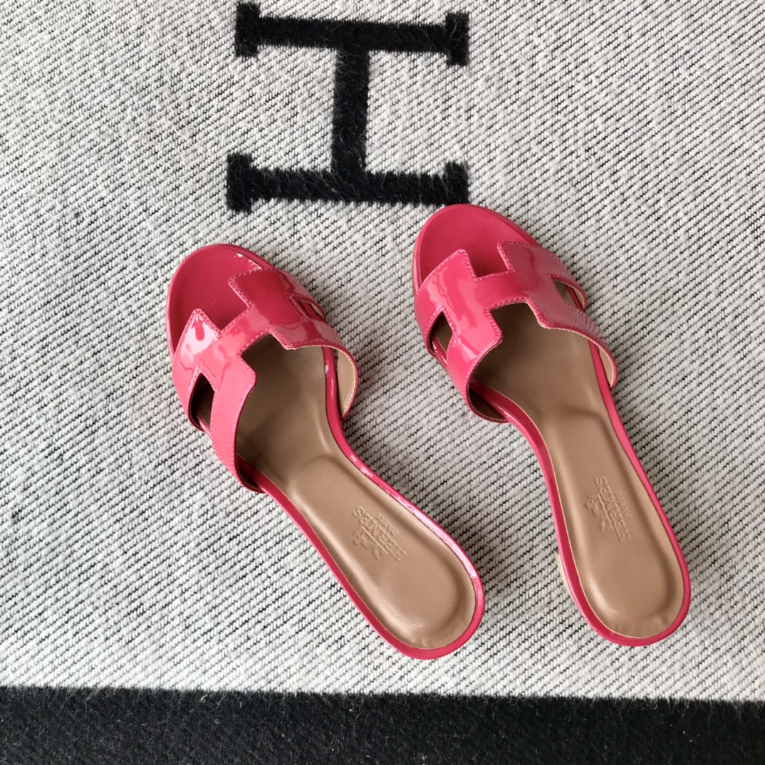 에르메스 올수공 오아시스 슬리퍼 샌들 페이던트 13